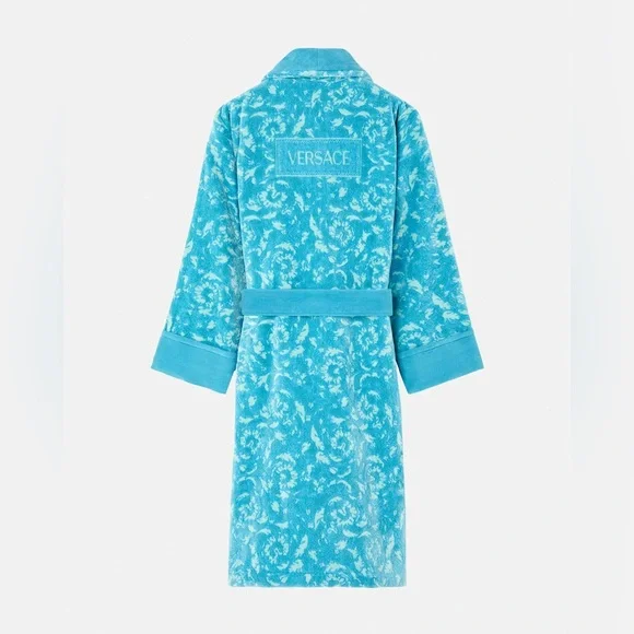 Versace Barocco Bathrobe Azur! - Picture 4 of 4